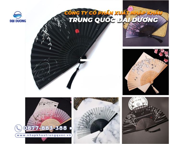 15 loại quạt giấy Trung Quốc uy tín hàng đầu nên mua