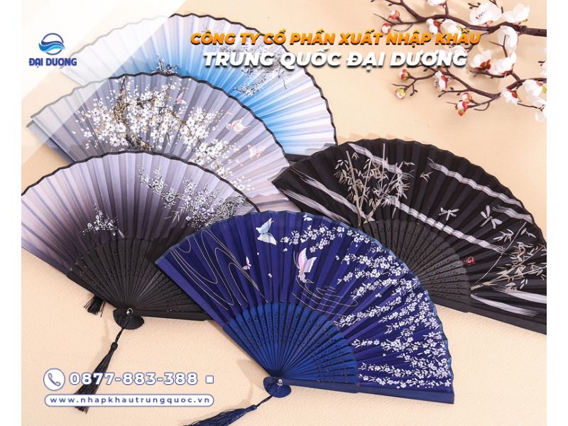 15 loại quạt giấy Trung Quốc uy tín hàng đầu nên mua