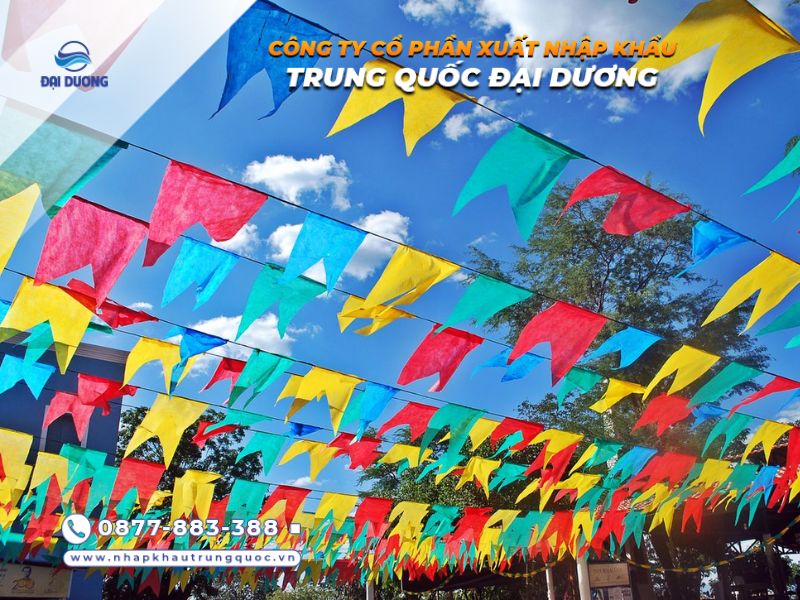 Dây cờ trang trí từ Trung Quốc có chất lượng (7)