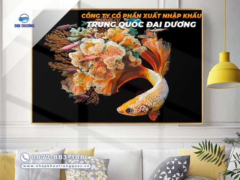 Nguồn nhập tranh treo tường Trung Quốc giá rẻ 