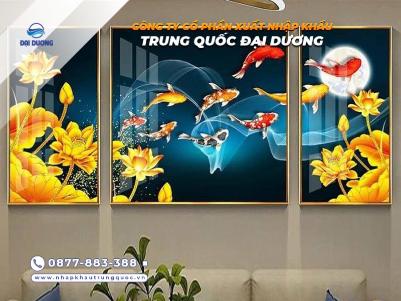 Nguồn nhập tranh treo tường Trung Quốc giá rẻ