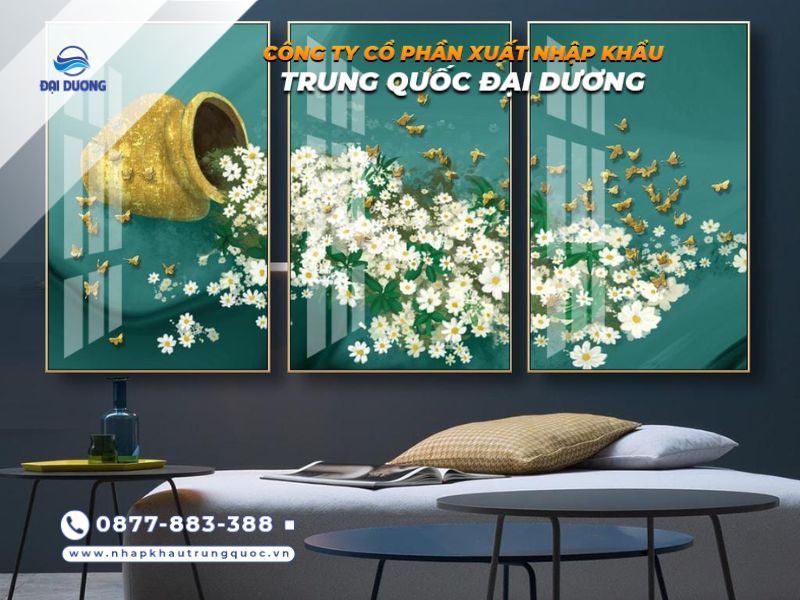 Nguồn nhập tranh treo tường Trung Quốc giá rẻ 