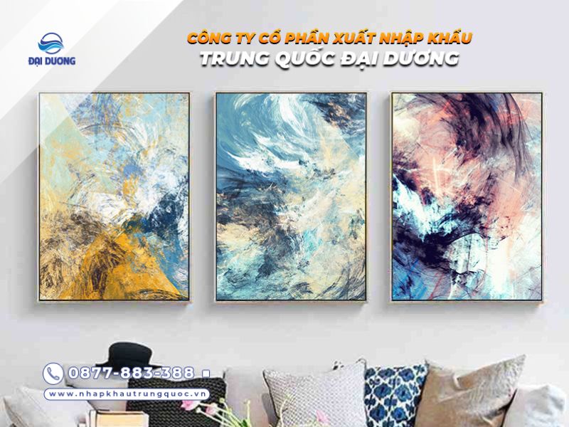 Nguồn nhập tranh treo tường Trung Quốc giá rẻ 
