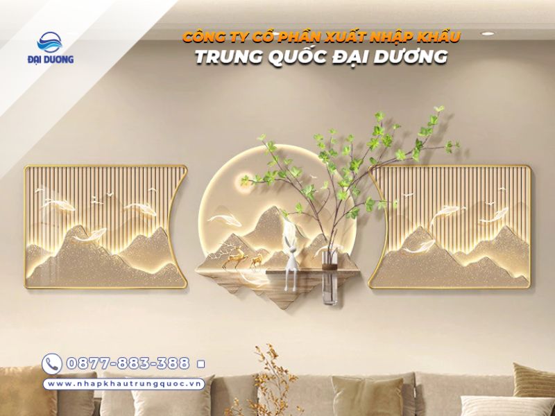 Nguồn nhập tranh treo tường Trung Quốc giá rẻ 