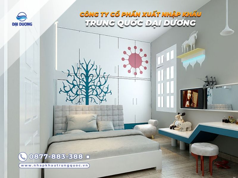 Những lưu ý khi mua decal dán tường Trung Quốc
