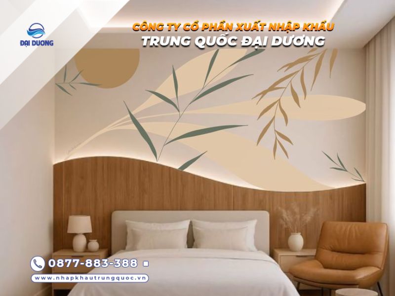 Những lưu ý khi mua decal dán tường Trung Quốc