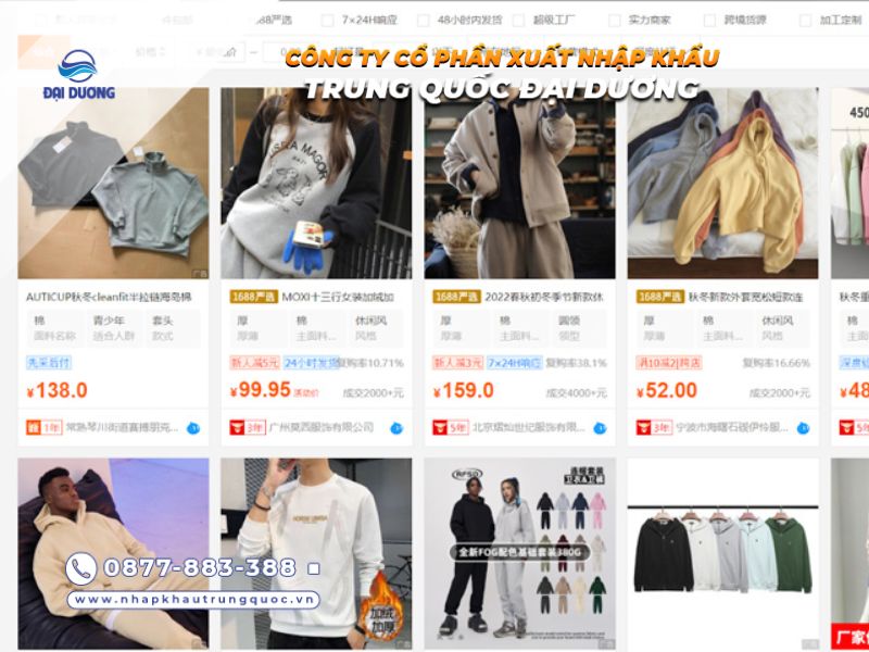 So sánh Taobao và 1688 Nên mua hàng trên nền tảng nào (3)