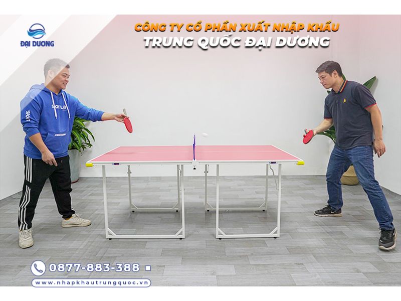Bàn bóng bàn mini từ Trung Quốc về Việt Nam 