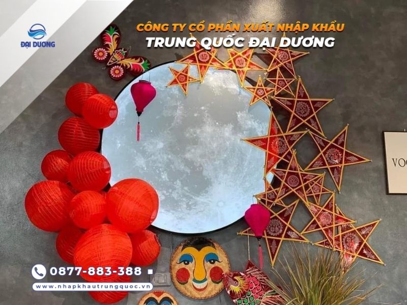 Đèn ông sao Trung Thu đa dạng mẫu từ Trung Quốc