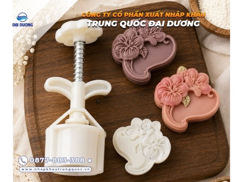 Khuôn làm bánh Trung Thu từ Trung Quốc đa dạng mẫu (3)