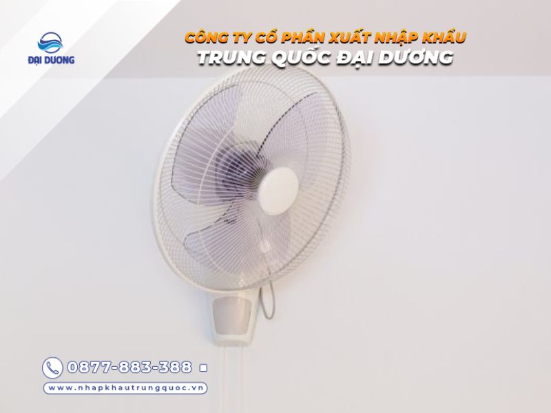 Quạt treo tường Trung Quốc uy tín, giá rẻ trên sàn TMĐT