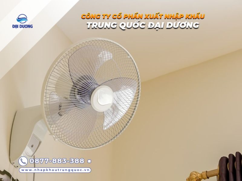 Quạt treo tường Trung Quốc uy tín, giá rẻ trên sàn TMĐT