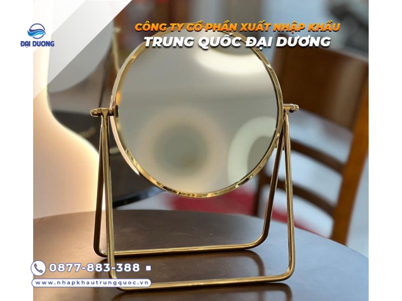 Gương trang điểm mini Trung Quốc đa dạng mẫu dễ nhập về bán