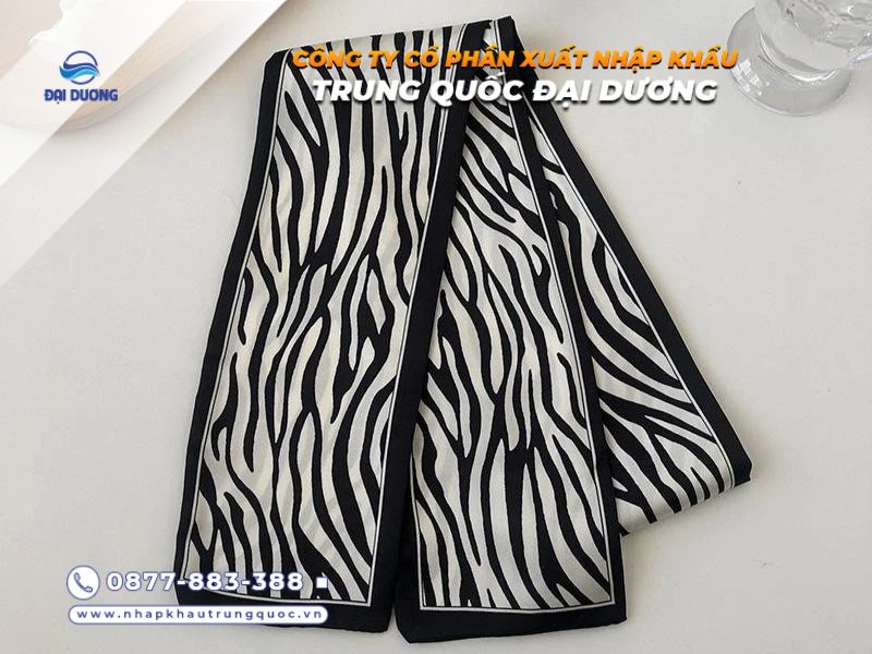 Khăn lụa quàng cổ nữ Trung Quốc đa dạng mẫu dễ nhập kinh doanh