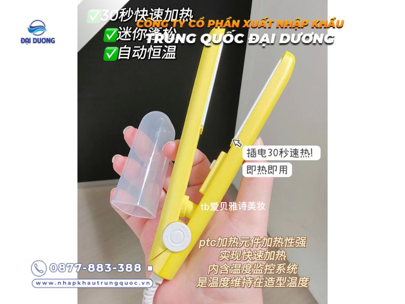 Kinh nghiệm nhập máy uốn tóc Trung Quốc Cách chọn nguồn hàng chất lượng