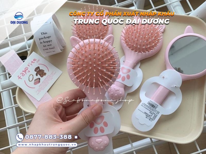 Lược massage da đầu Trung Quốc đa dạng mẫu dễ nhập kinh doanh