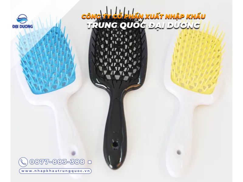 Lược massage da đầu Trung Quốc đa dạng mẫu dễ nhập kinh doanh