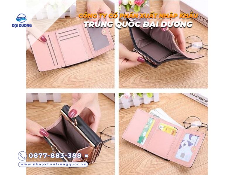 Ví nữ mini Trung Quốc Mẫu đẹp, tiện dụng và nguồn hàng sỉ 