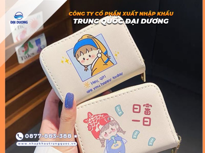 Ví nữ mini Trung Quốc Mẫu đẹp, tiện dụng và nguồn hàng sỉ 