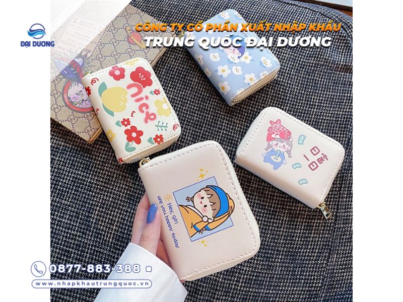 Ví nữ mini Trung Quốc Mẫu đẹp, tiện dụng và nguồn hàng sỉ 