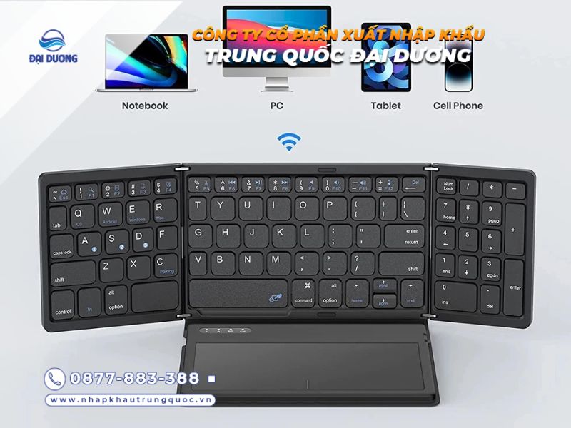 Kinh nghiệm nhập bàn phím Bluetooth từ Trung Quốc