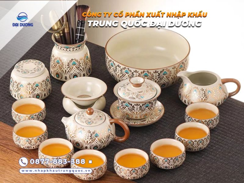 Kinh nghiệm nhập bộ tách trà Trung Quốc Cách chọn mẫu đẹp, chất lượng