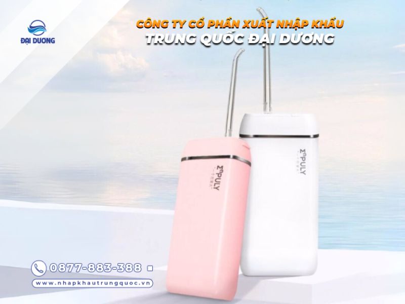 Kinh nghiệm nhập máy tăm nước từ Trung Quốc