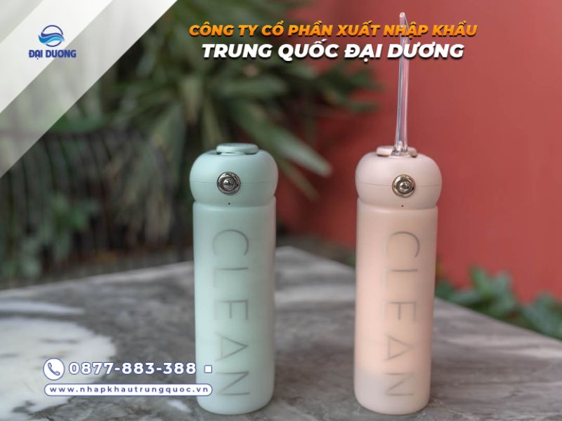 Kinh nghiệm nhập máy tăm nước từ Trung Quốc