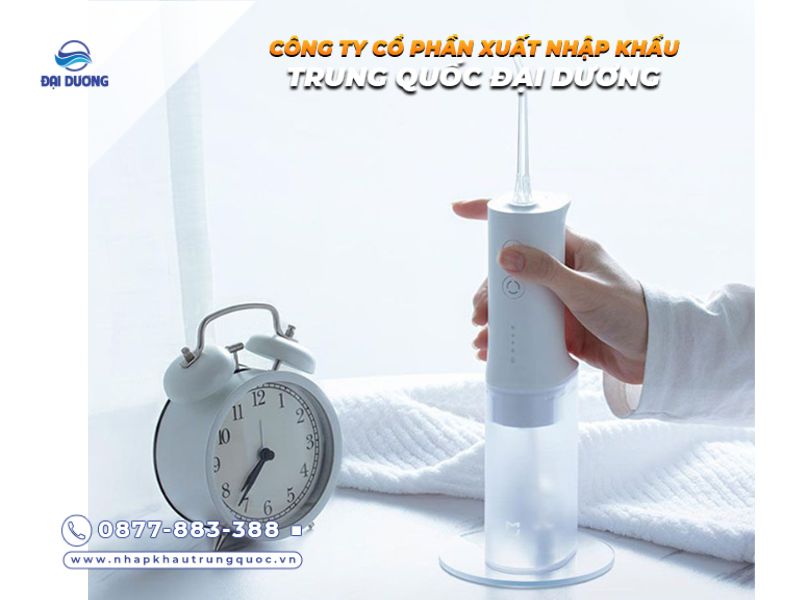 Kinh nghiệm nhập máy tăm nước từ Trung Quốc