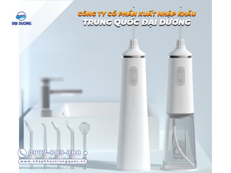 Kinh nghiệm nhập máy tăm nước từ Trung Quốc