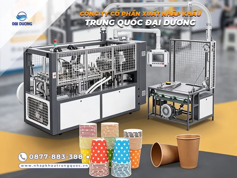 Máy đóng gói tự động Trung Quốc nhỏ gọn, tiện lợi