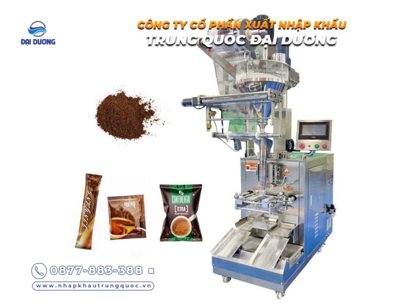 Máy đóng gói tự động Trung Quốc nhỏ gọn, tiện lợi