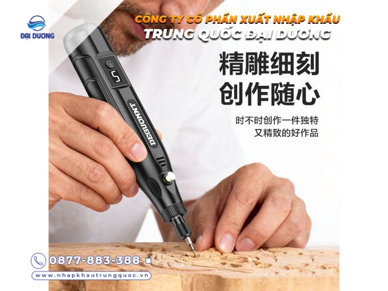 Máy khắc laser cầm tay từ Trung Quốc đa dạng mẫu mã