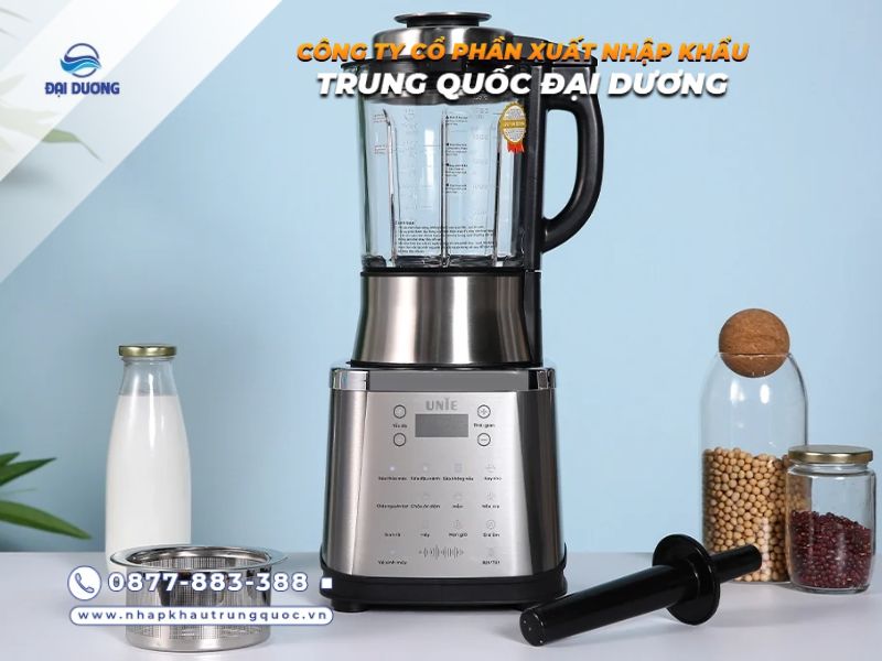 Máy làm sữa hạt nhập khẩu từ Trung Quốc uy tín trên thị trường 