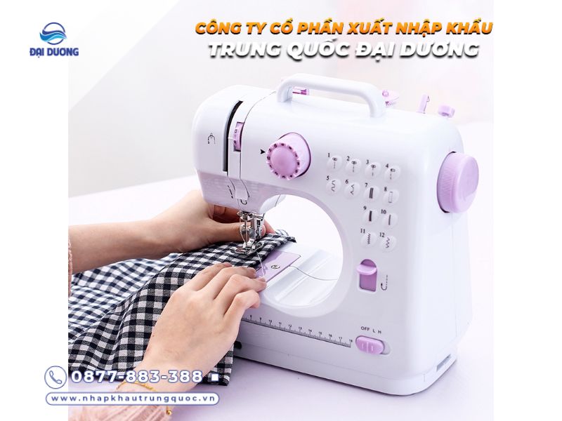 Máy may mini nhập khẩu từ Trung Quốc phân khúc giá đa dạng