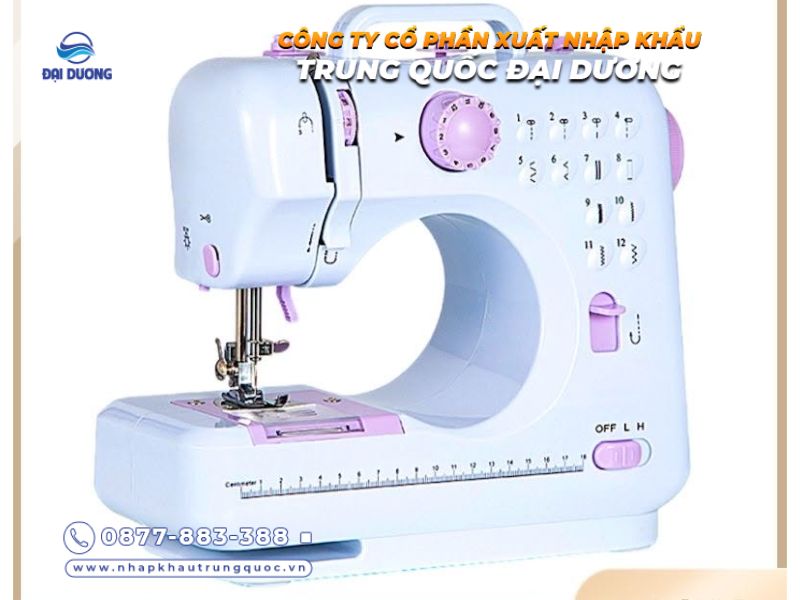 Máy may mini nhập khẩu từ Trung Quốc phân khúc giá đa dạng