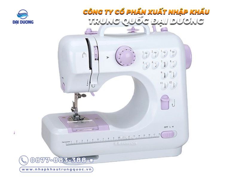 Máy may mini nhập khẩu từ Trung Quốc phân khúc giá đa dạng