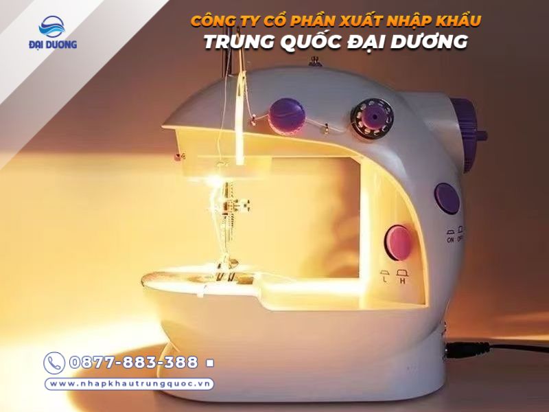 Máy may mini nhập khẩu từ Trung Quốc phân khúc giá đa dạng
