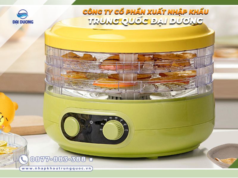 Máy sấy thực phẩm mini Trung Quốc đa dạng mẫu mã, dễ lựa chọn