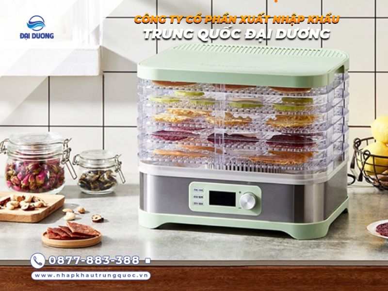 Máy sấy thực phẩm mini Trung Quốc đa dạng mẫu mã, dễ lựa chọn