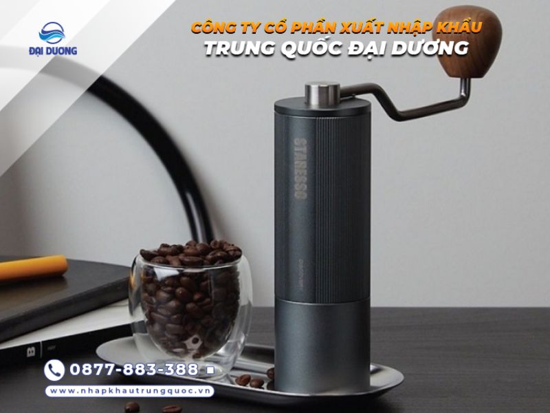 Máy xay cà phê mini nhập khẩu từ Trung Quốc với nhiều phân khúc giá