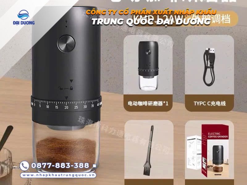Máy xay cà phê mini nhập khẩu từ Trung Quốc với nhiều phân khúc giá