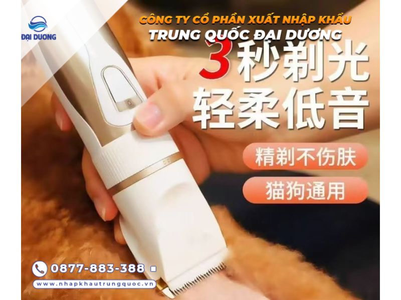 Tông đơ cắt lông chó nhập khẩu Trung Quốc uy tín