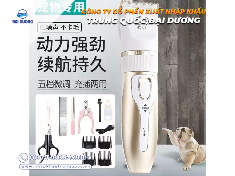 Tông đơ cắt lông chó nhập khẩu Trung Quốc uy tín