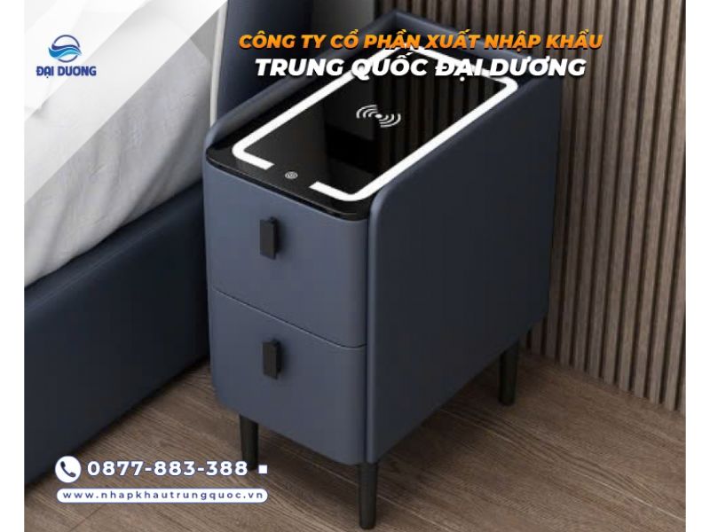 Tủ đầu giường thông minh Trung Quốc đa năng, hiện đại