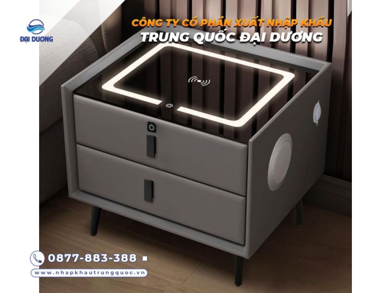 Tủ đầu giường thông minh Trung Quốc đa năng, hiện đại