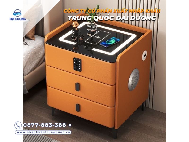 Tủ đầu giường thông minh Trung Quốc đa năng, hiện đại